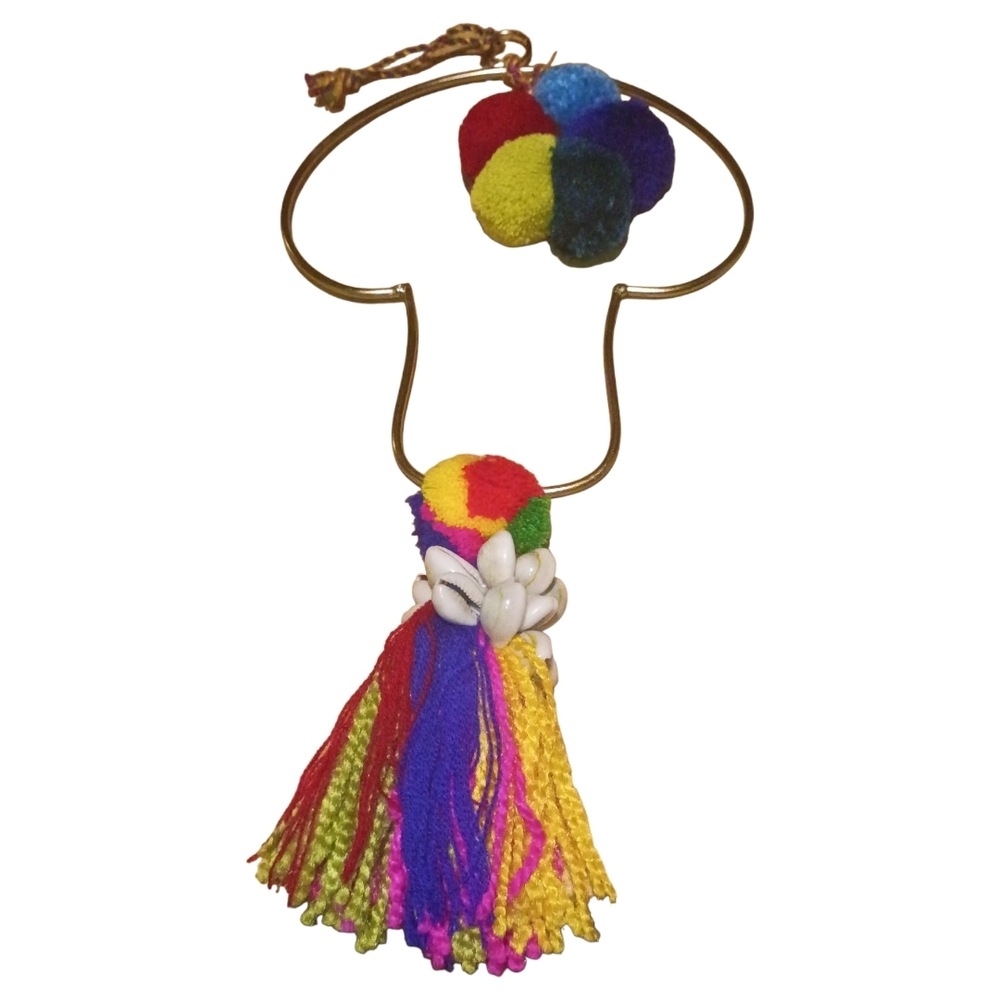 🦄Multicolor Tassel Decor Coconut Cowrie Shell Buttons